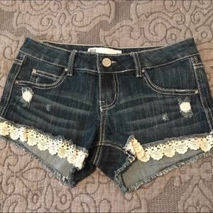 RSQ Cali Crochet Shorts